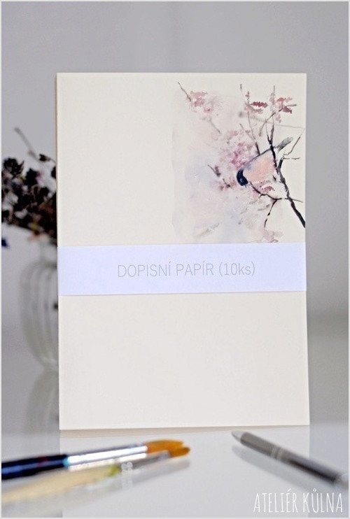 Dopisní papír & monogram *Hýl* (10ks) — foto 6