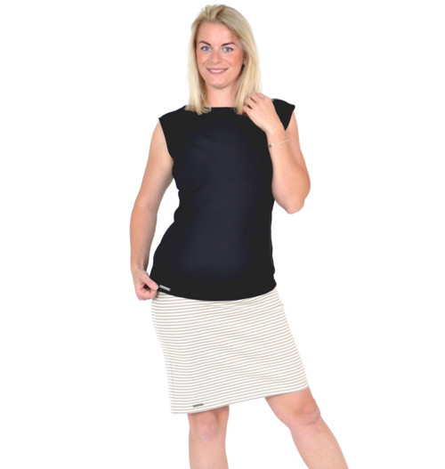 Tričko bez rukávů ALANA / černá, vel. S - XXL — foto 2