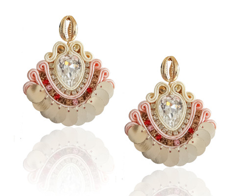 Náušnice so Swarovski kryštálmi Viktória — foto 2