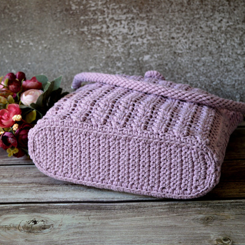 LILY - háčkovaná kabelka — foto 3