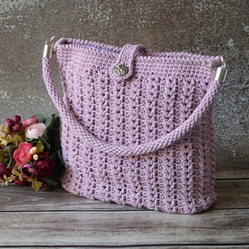 LILY - háčkovaná kabelka — foto 2