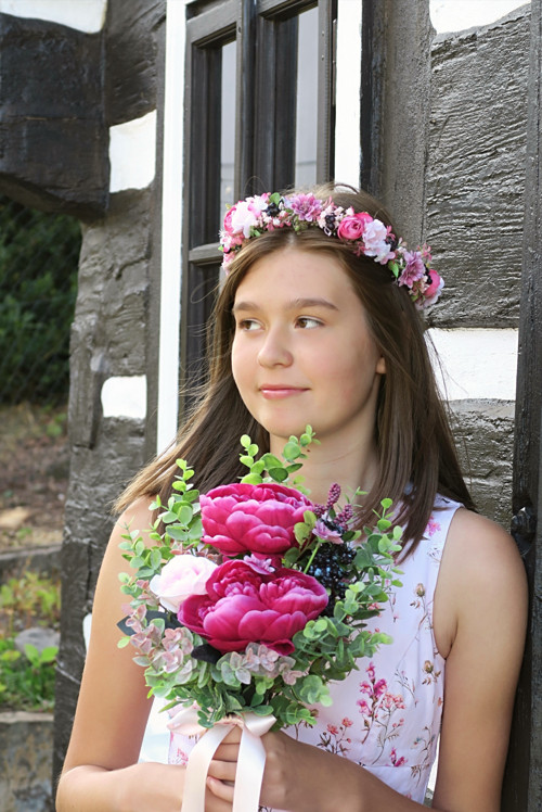Kytice pro maminky "Boho s borůvkou" — foto 2