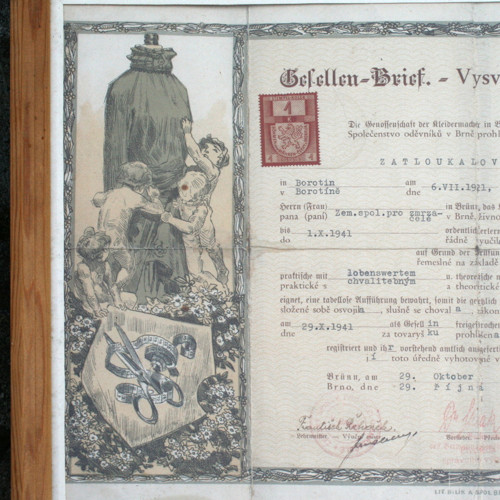 Vysvědčení tovaryšské 14845 — foto 2