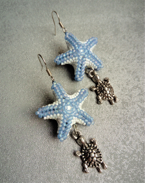 Náušnice Iceland Starfish — foto 3