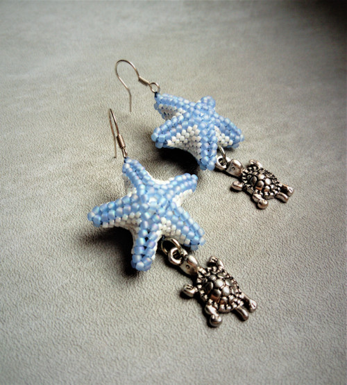 Náušnice Iceland Starfish — foto 4