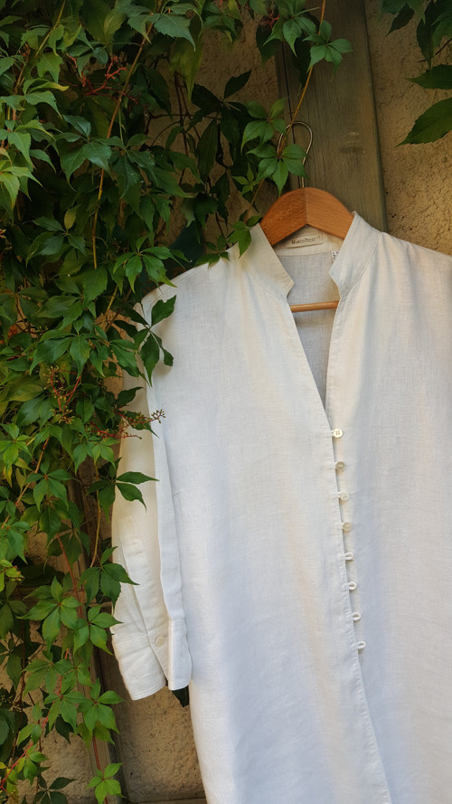 Lněný kaftan, vel.40/L — foto 4