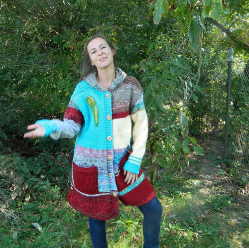 Kabát v oversize stylu — foto 2