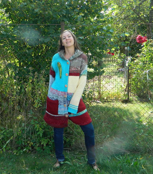 Kabát v oversize stylu — foto 5