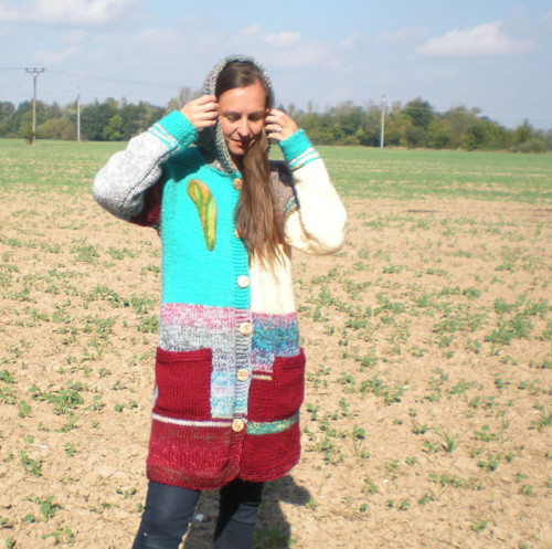 Kabát v oversize stylu — foto 6