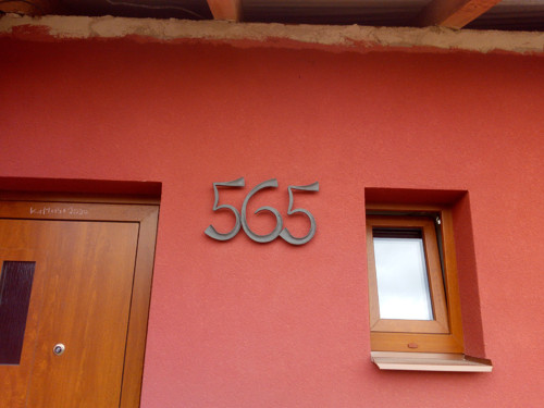 Kované číslo na dům dle přání — foto 2