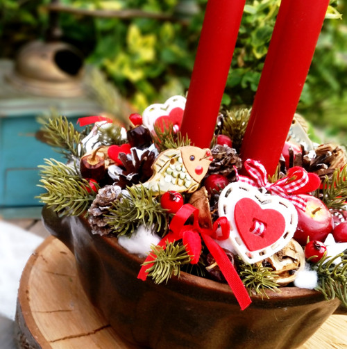 Adventní svícen "Vánoční pečení" — foto 3