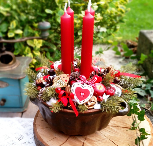Adventní svícen "Vánoční pečení" — foto 6