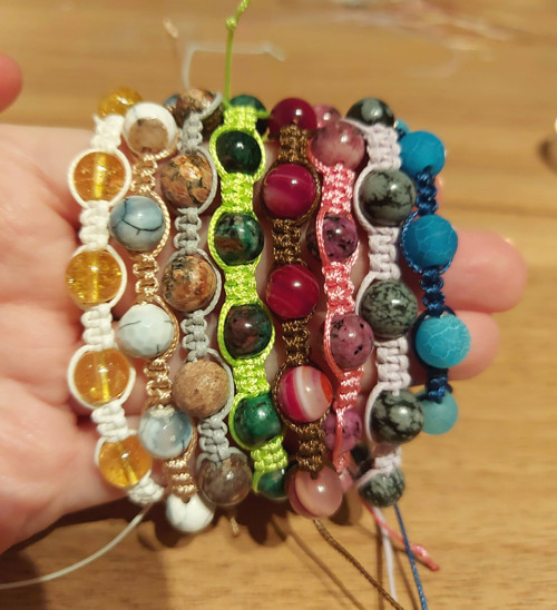 Shamballa náramek - Labradorit — foto 2