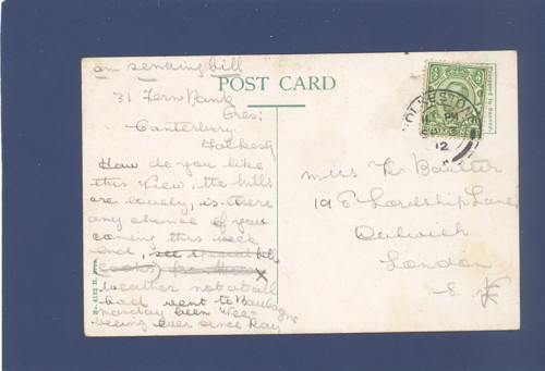 Warren Station, Folkestone, Anglie - pohlednice — foto 2