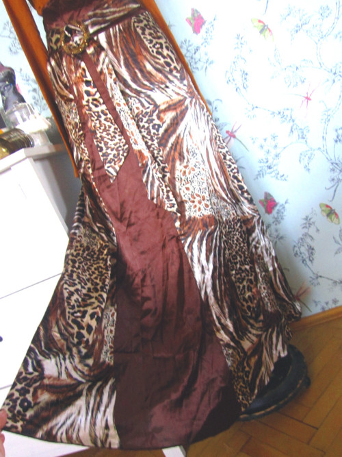 Sukně eklektická boho animal — foto 3