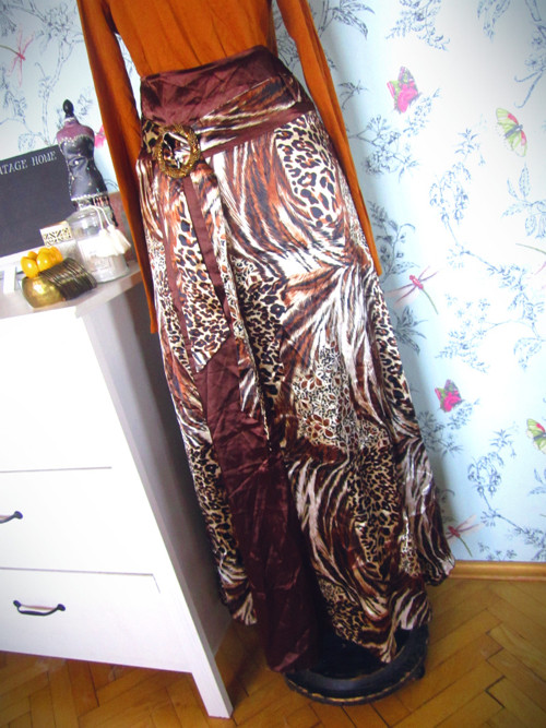 Sukně eklektická boho animal — foto 2