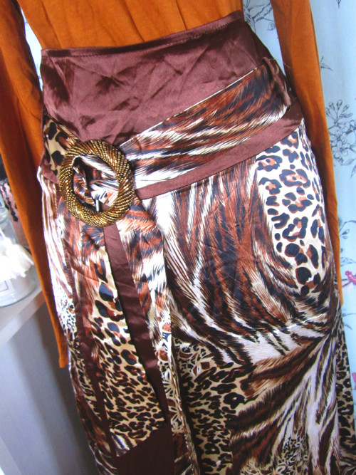 Sukně eklektická boho animal — foto 4