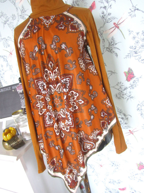 Etno boho top, barvy&vzory famous — foto 2