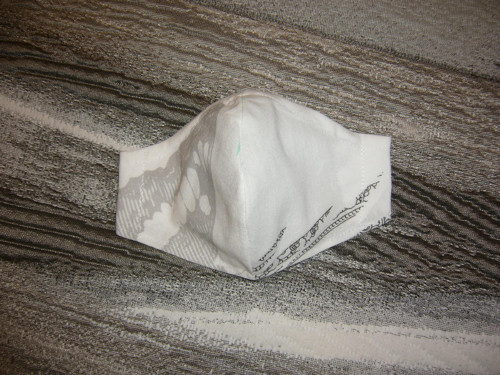 Rouška motýl (silueta) — foto 3