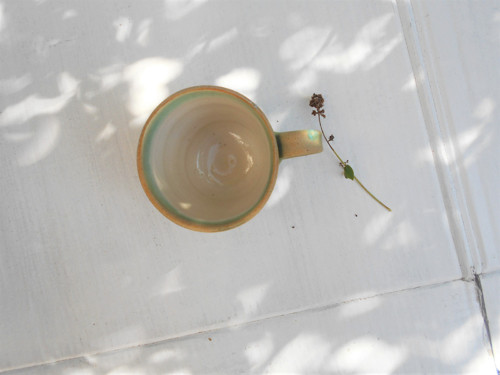 Tyrkysové matné kafíčko, 200 ml — foto 2