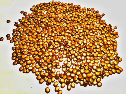 Plastové korálky ploché 500g — foto 3