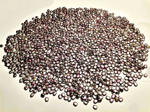 Plastové korálky ploché 1kg — foto 5