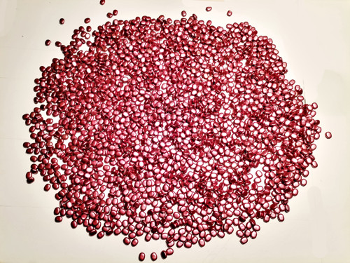 Plastové korálky ploché 1kg — foto 5