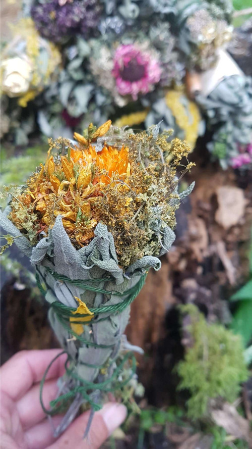 Bylinný vykuřovací smotek — foto 2