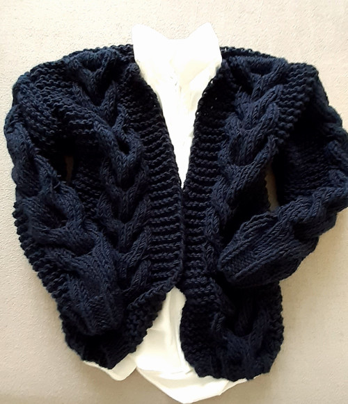 Modrý Cardigan — foto 2