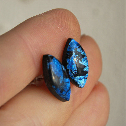 Modro-černé (fimo pecky) — foto 3
