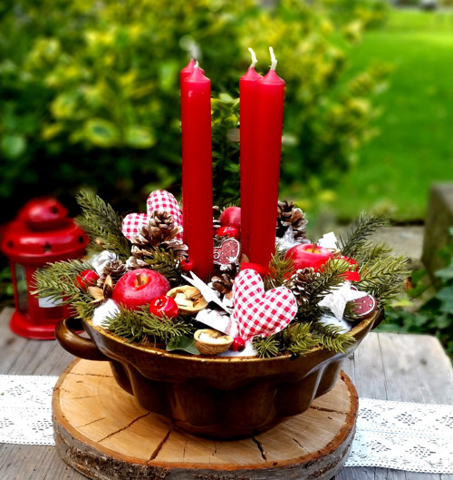 Adventní svícen "Vánoční pečení" — foto 3
