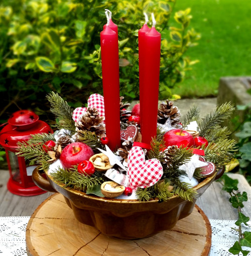 Adventní svícen "Vánoční pečení" — foto 4