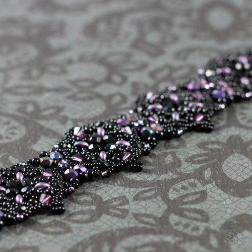 Black and Violet - náhrdelník — foto 4