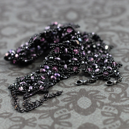 Black and Violet - náhrdelník — foto 5