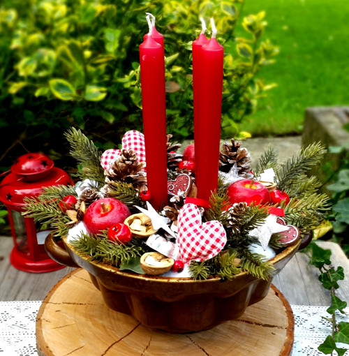 Adventní svícen "Vánoční pečení" — foto 2