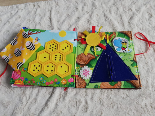 Quiet book 10 stran — foto 4