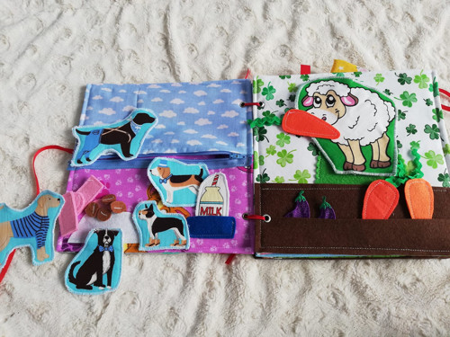 Quiet book 10 stran — foto 5