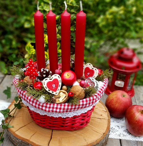 Adventní košík "Tradice" — foto 2