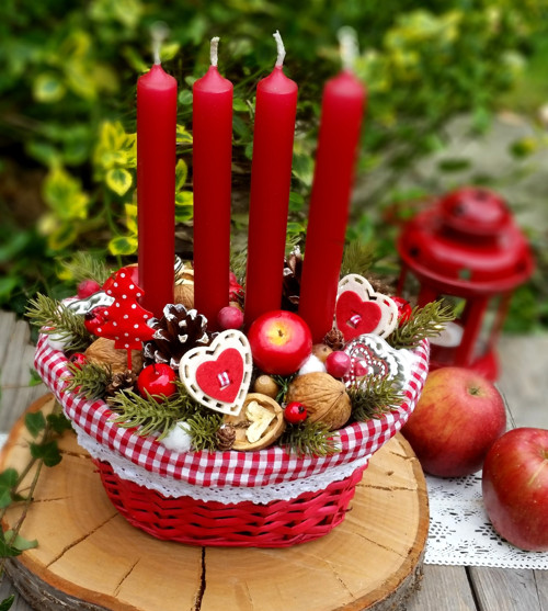 Adventní košík "Tradice" — foto 3