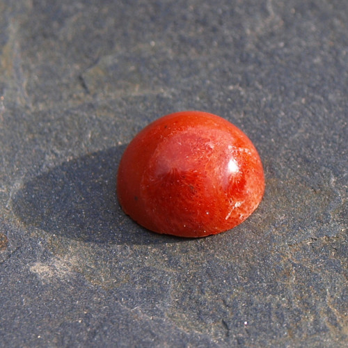 Korál, kabošon 1,2 cm, č.2247 — foto 3