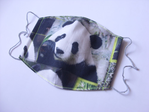 Pánská rouška s kapsou - panda 2 — foto 2