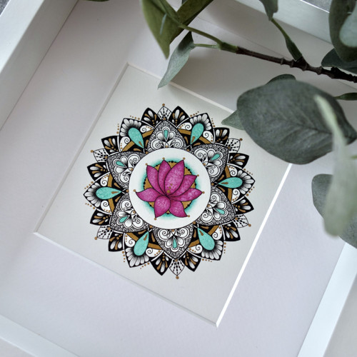 Láska, mandala, originál — foto 6