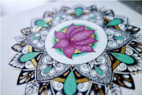 Láska, mandala, originál — foto 4