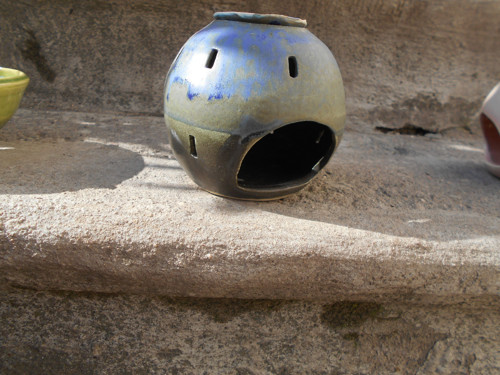 Modročerná aromalampa — foto 2