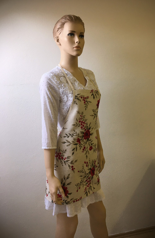 Zástěra - Red roses — foto 3