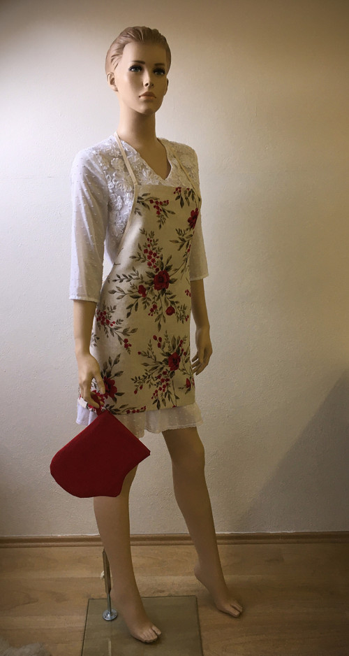 Zástěra - Red roses — foto 4