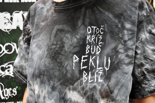 Batikované tričko - otoč kříž... — foto 2