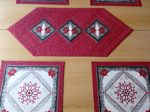 Bordó se stříbrem - běhounek — foto 3