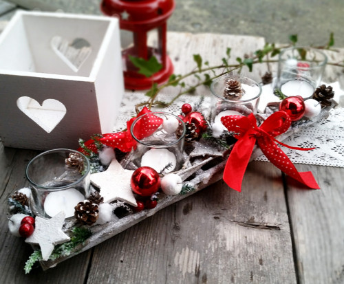 Adventní svícen podlouhlý — foto 2