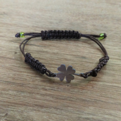 Shamballa náramek čtyřlístek — foto 3